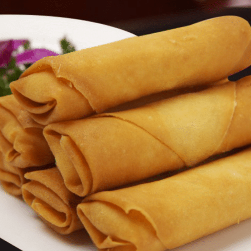 Mini loempia met zoetzure saus 8 stuks