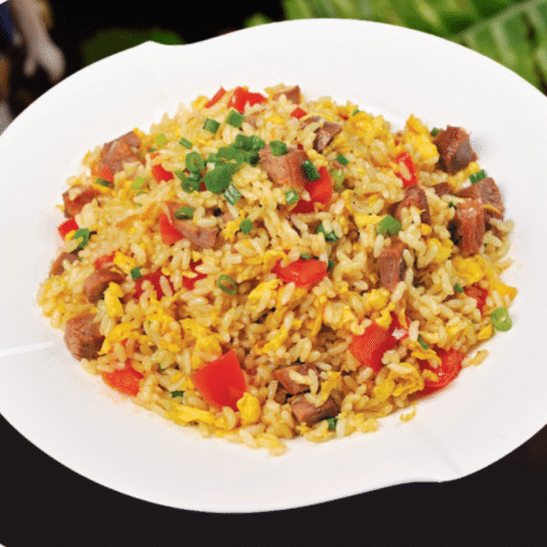 Nasi goreng met rundvlees