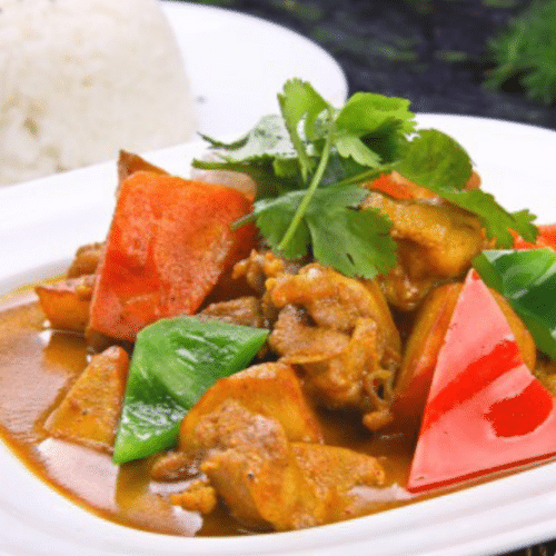 Rundvlees curry met kokosmelk