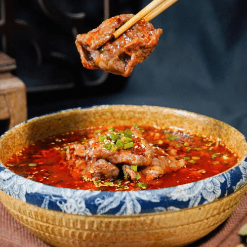 Rundvlees Sichuan wijze