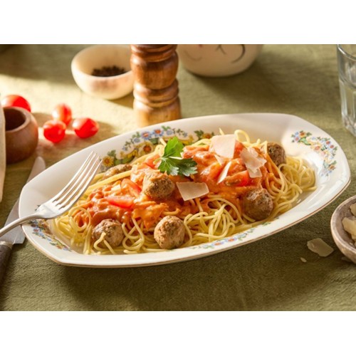 Spaghetti Polpette della Nonna.