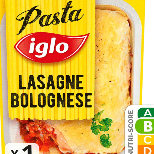 Iglo lasagnes bolognese 450g