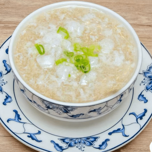 Crème aux nids d'hirondelles potage