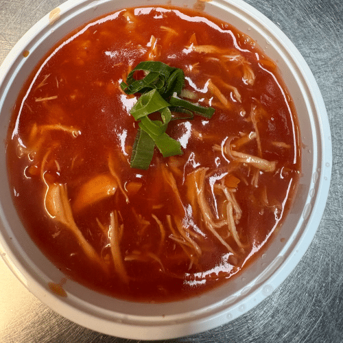 Potage poulet aux tomates