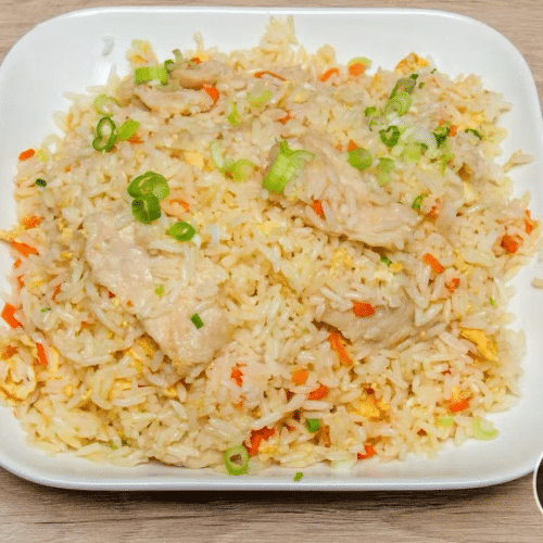 Riz sauté au poulet
