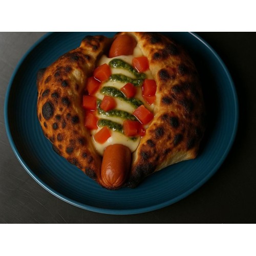 Pizza Dog Caprese 