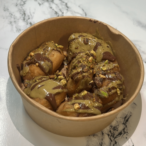 Beignets nutella pistache 5pcs