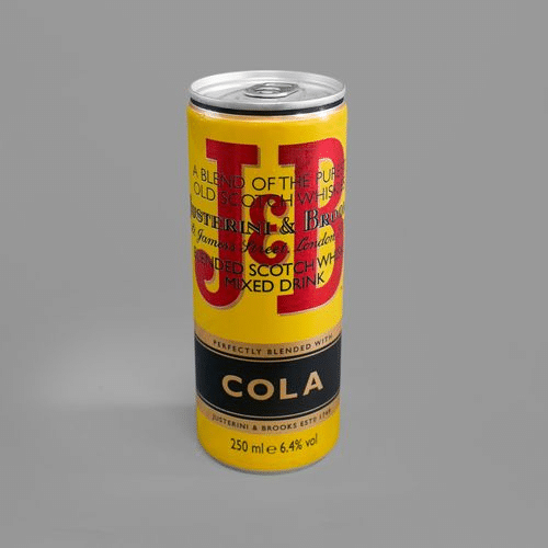 J&B Whisky cola 4x 25cl