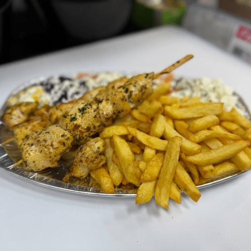 Brochettes de poulet