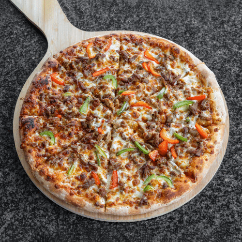 Pizza medium - shoarma barbeque