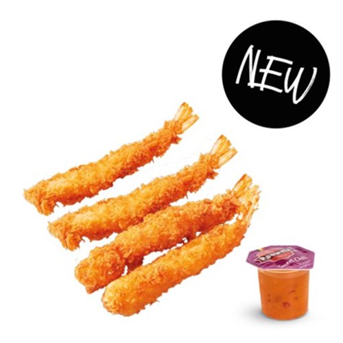 TEMPURA DE SCAMPIS (4pc) 