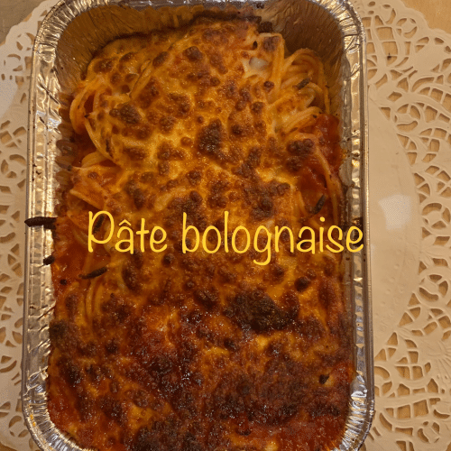 Pâtes bolognaise