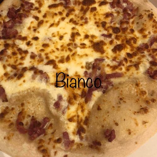 Pizza bianco (base crème)