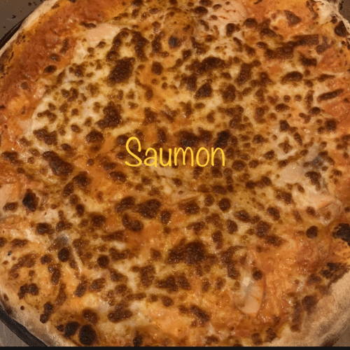 Pizza saumon