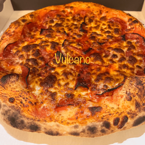 Pizza vulcano