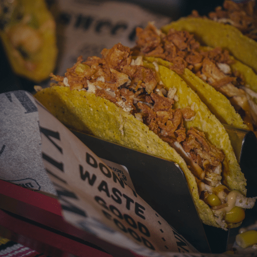 Taco's chicken teriyaki
