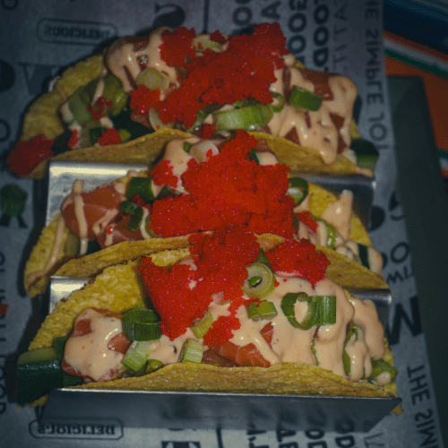 Taco's salmon tartare