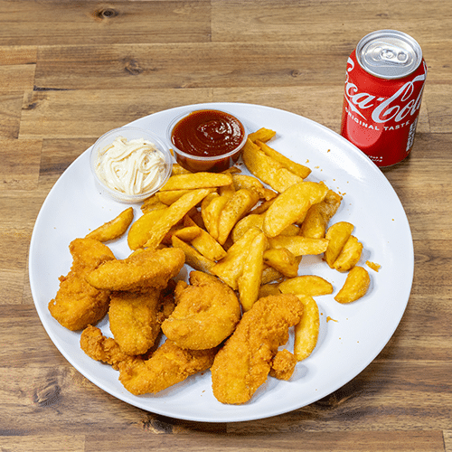 Chicken tenders menu