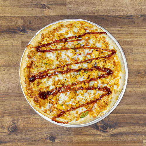 Pizza barbecue chicken