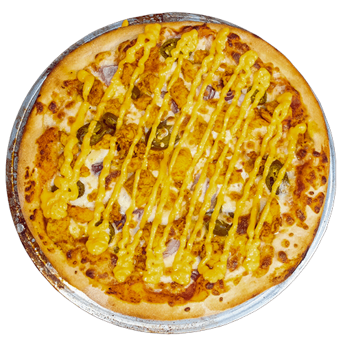 Pizza peri-peri chicken