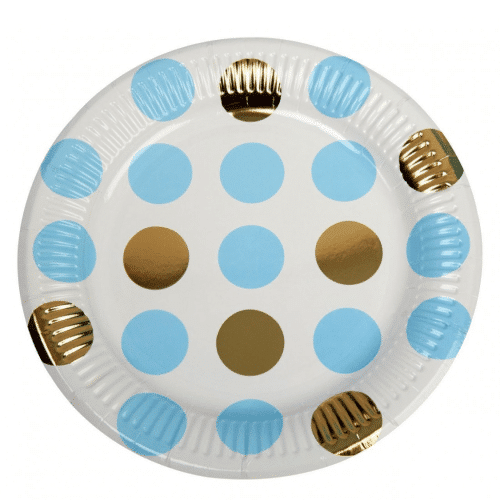 Assiettes de fête 8pcs