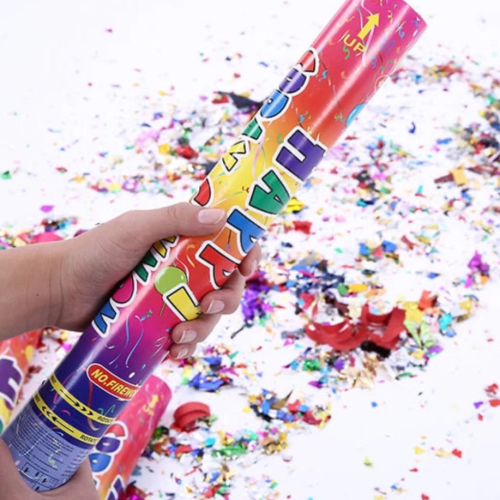 Confetti cannon & Color splash