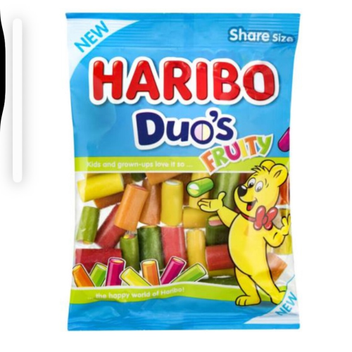 Haribo duo s  fruity 200g