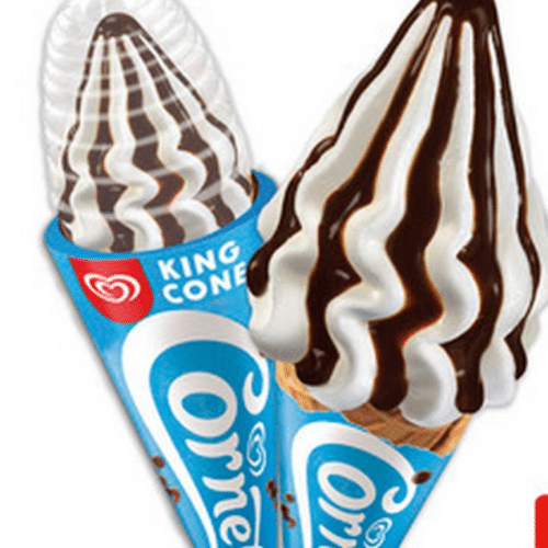 Cornetto vanilla king cone 260 ml
