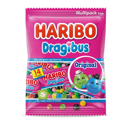 Haribo dragibus 14 mini bags 350g