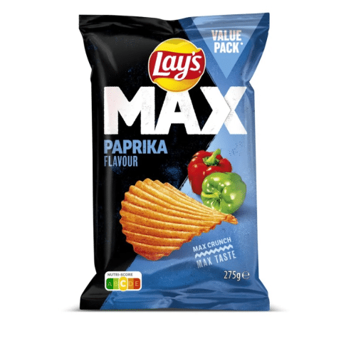 Lays max paprika 275g