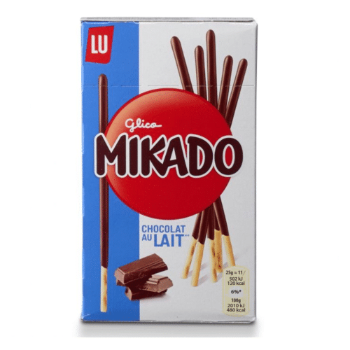 Lu mikado chocolat au lait 75g