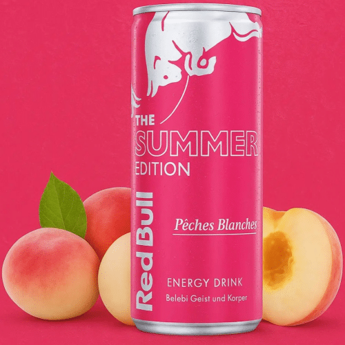 Red bull pêche blanches 25cl