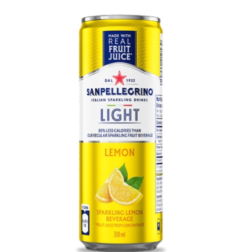 Sanpellecrino light lemon 33cl