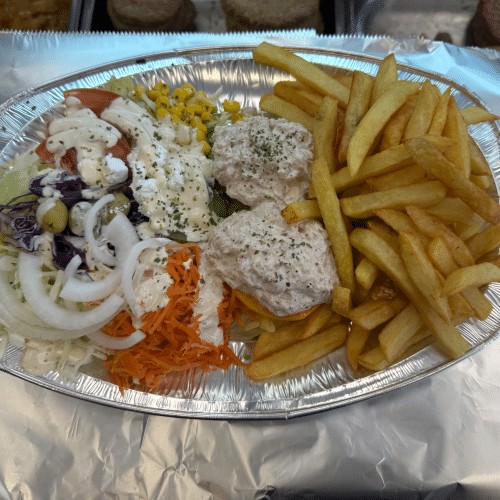 assiette pêche aux thon