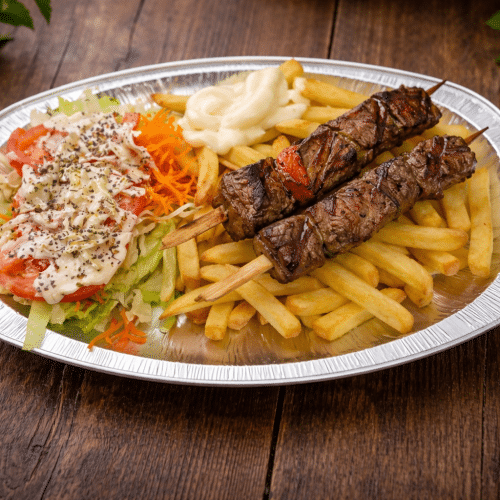 brochette de boeuf maison