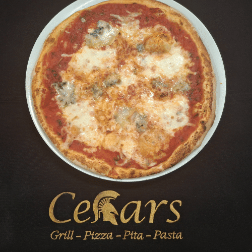 Pizza 4 formaggi medium