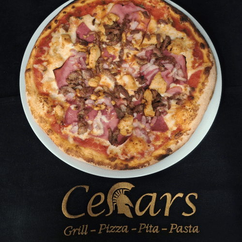 Pizza meat party medium