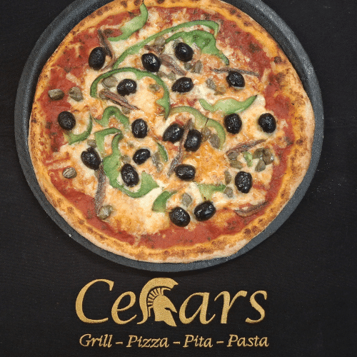 Pizza siciliana medium