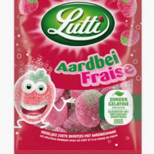 Lutti aardbeien snoep