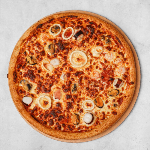 Pizza frutti di mare medium