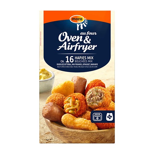 Mora Oven & Airfryer Hapjes Mix 320 g