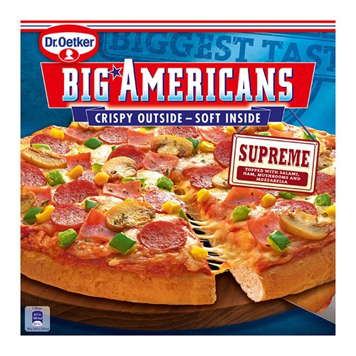 Dr. Oetker Pizza Big Americans Supreme 450 g