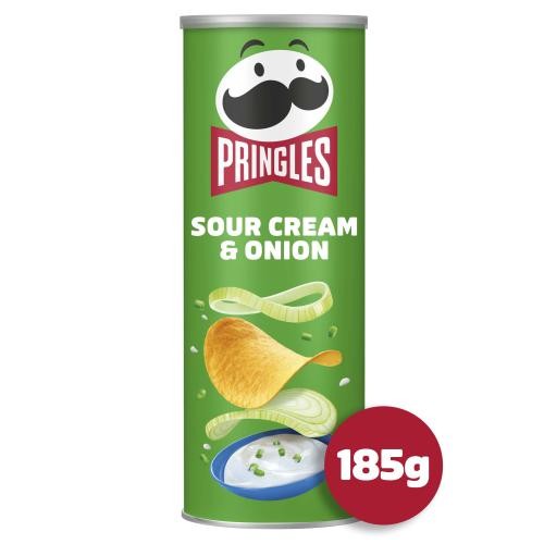 Pringles Chips Sour Cream & Onion 185 g