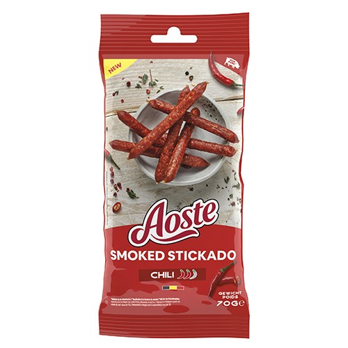 Aoste Smoked Stickado Chili 70 g