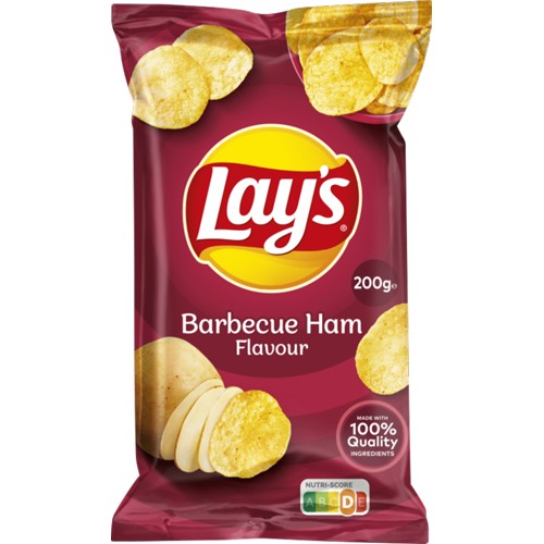 Lay's Bbq Ham Chips 200 g