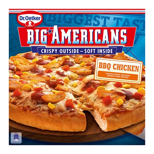 Dr. Oetker Big Americans Bbq Chicken 460 g