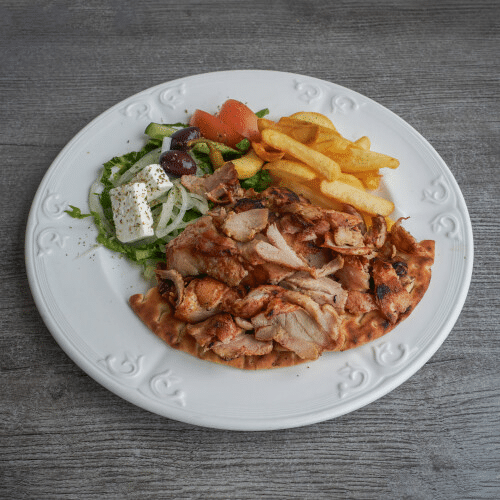 Schotel kip gyros