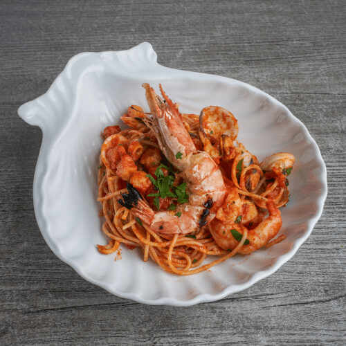 Schotel scampi's
