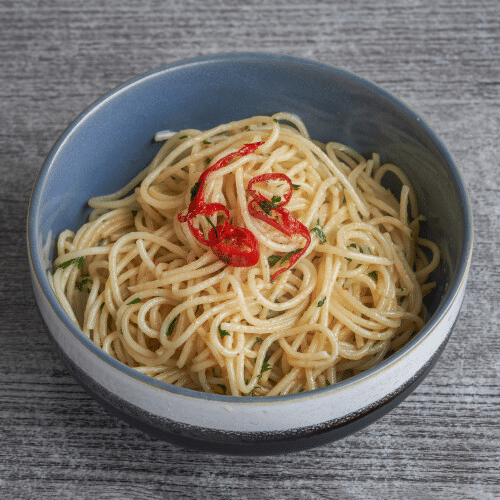 Spaghetti a olio
