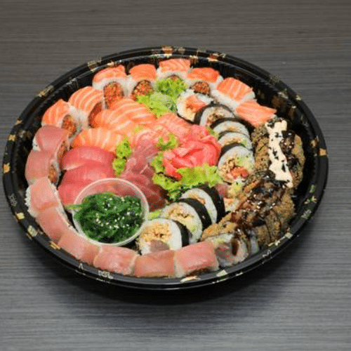 Sushi Taktsang boot zalm en tonijn (50 stuks)